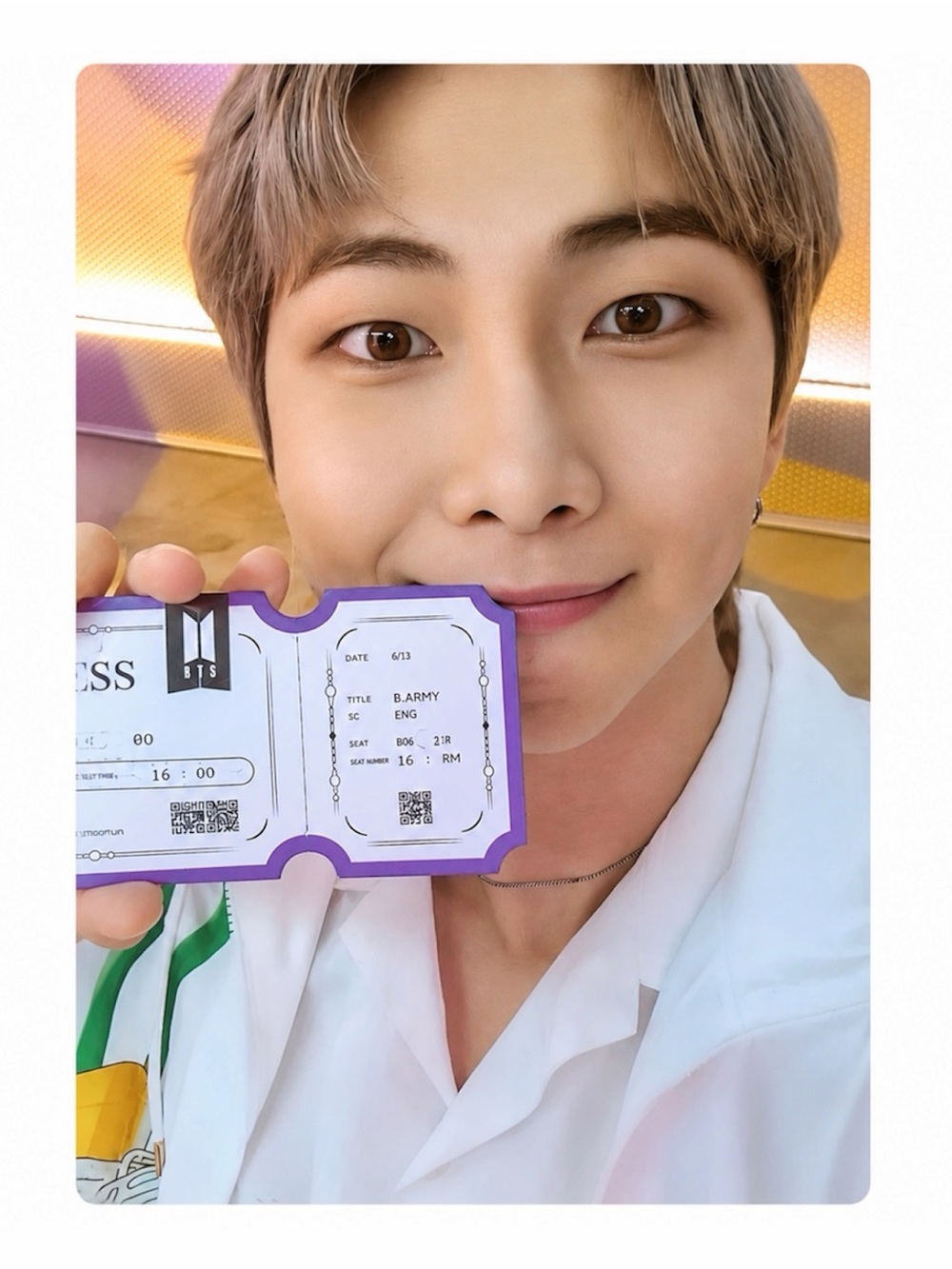 BTS 2021 MUSTER SOWOOZOO SPECIAL MINI PHOTO CARD RM - BRAND NEW